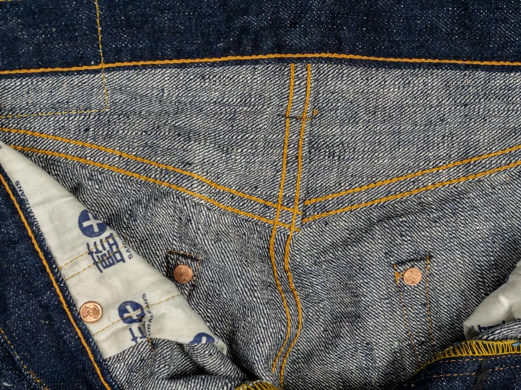 Samurai Jeans S211AX "Ai-Benkei" 18oz Natural Indigo Relax Tapered Jeans 24 Samurai Jeans S211AX "Ai-Benkei" 18oz Natural Indigo Relax Tapered Jeans