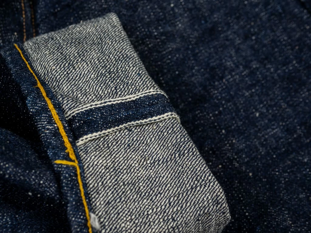 Samurai Jeans S211AX "Ai-Benkei" 18oz Natural Indigo Relax Tapered Jeans 21 Samurai Jeans S211AX "Ai-Benkei" 18oz Natural Indigo Relax Tapered Jeans