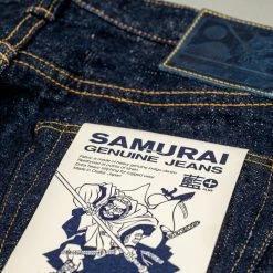 Samurai Jeans S211AX "Ai-Benkei" 18oz Natural Indigo Relax Tapered Jeans 51 Samurai Jeans S211AX