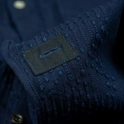 Samurai Jeans SJBD21-SK BD Hidden Sashiko Indigo Pure Shirt