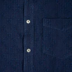 Samurai Jeans SJBD21-SK BD Hidden Sashiko Indigo Pure Shirt