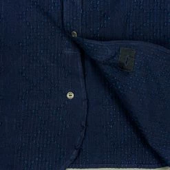 Samurai Jeans SJBD21-SK BD Hidden Sashiko Indigo Pure Shirt