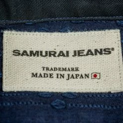 Samurai Jeans SJBD21-SK BD Hidden Sashiko Indigo Pure Shirt