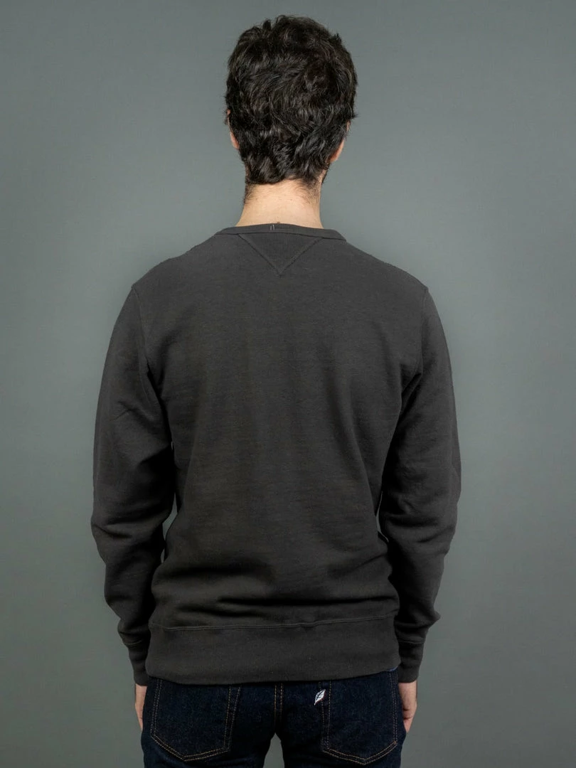 Samurai Jeans SWS-SC01 Japanese Cotton Sweatshirt Kuromane 4 Samurai Jeans SWS-SC01 Japanese Cotton Sweatshirt Kuromane