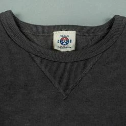 Samurai Jeans SWS-SC01 Japanese Cotton Sweatshirt Kuromane 31 Samurai Jeans SWS-SC01 Japanese Cotton Sweatshirt Kuromane