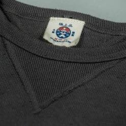 Samurai Jeans SWS-SC01 Japanese Cotton Sweatshirt Kuromane 37 Samurai Jeans SWS-SC01 Japanese Cotton Sweatshirt Kuromane