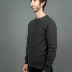 Samurai Jeans SWS-SC01 Japanese Cotton Sweatshirt Kuromane 25 Samurai Jeans SWS-SC01 Japanese Cotton Sweatshirt Kuromane