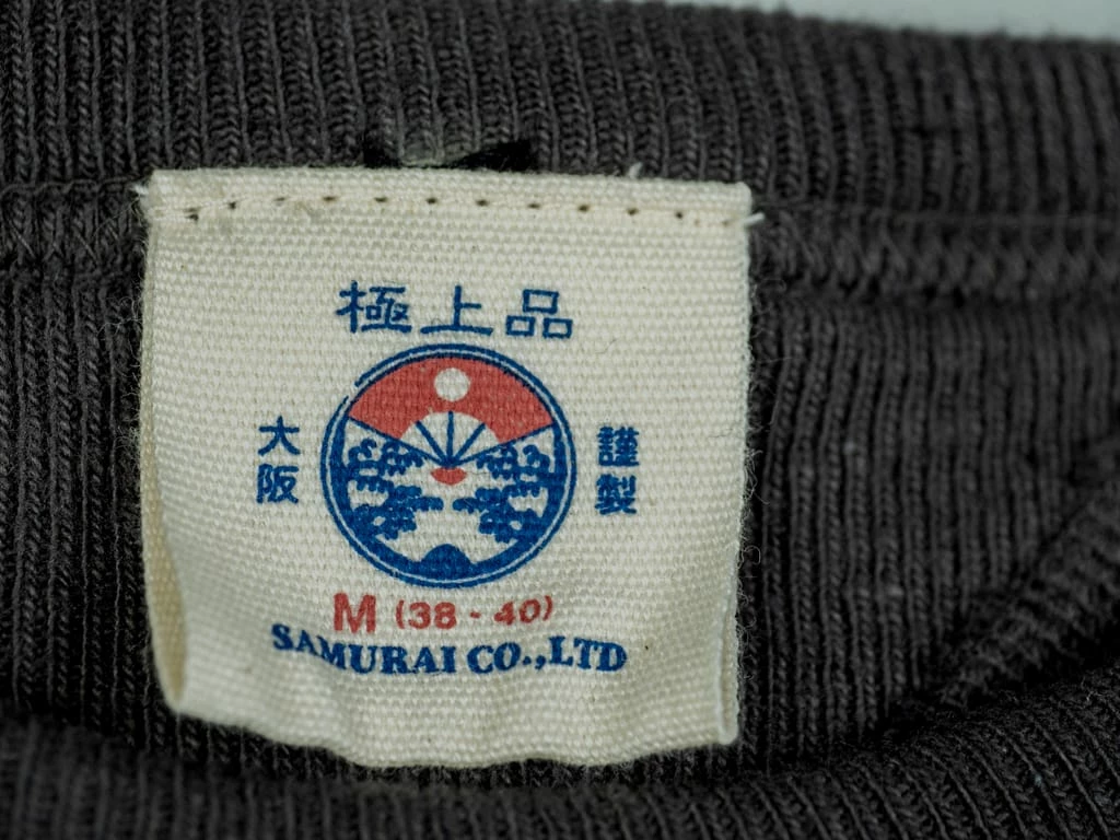 Samurai Jeans SWS-SC01 Japanese Cotton Sweatshirt Kuromane 19 Samurai Jeans SWS-SC01 Japanese Cotton Sweatshirt Kuromane