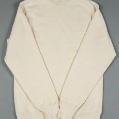 Samurai Jeans SWS-SC01 Japanese Cotton Sweatshirt Natural 33 Samurai Jeans SWS-SC01 Japanese Cotton Sweatshirt Natural