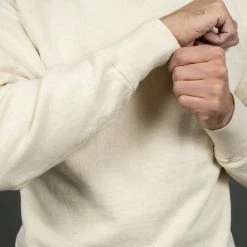 Samurai Jeans SWS-SC01 Japanese Cotton Sweatshirt Natural 30 Samurai Jeans SWS-SC01 Japanese Cotton Sweatshirt Natural