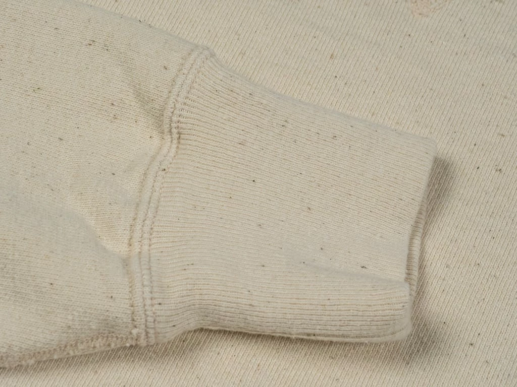 Samurai Jeans SWS-SC01 Japanese Cotton Sweatshirt Natural 16 Samurai Jeans SWS-SC01 Japanese Cotton Sweatshirt Natural