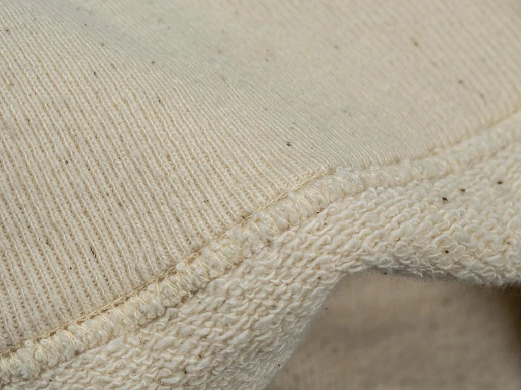 Samurai Jeans SWS-SC01 Japanese Cotton Sweatshirt Natural 18 Samurai Jeans SWS-SC01 Japanese Cotton Sweatshirt Natural