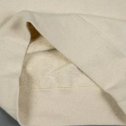 Samurai Jeans SWS-SC01 Japanese Cotton Sweatshirt Natural 37 Samurai Jeans SWS-SC01 Japanese Cotton Sweatshirt Natural