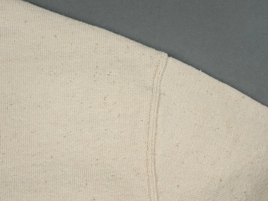 Samurai Jeans SWS-SC01 Japanese Cotton Sweatshirt Natural 17 Samurai Jeans SWS-SC01 Japanese Cotton Sweatshirt Natural