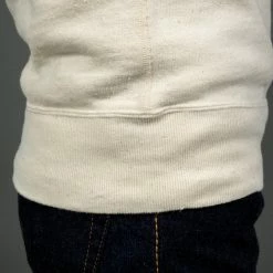Samurai Jeans SWS-SC01 Japanese Cotton Sweatshirt Natural 31 Samurai Jeans SWS-SC01 Japanese Cotton Sweatshirt Natural