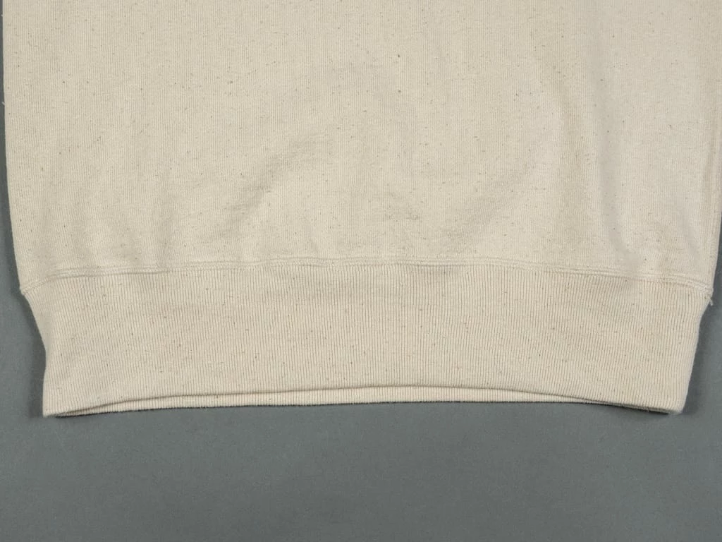 Samurai Jeans SWS-SC01 Japanese Cotton Sweatshirt Natural 14 Samurai Jeans SWS-SC01 Japanese Cotton Sweatshirt Natural