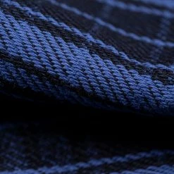 Samurai Jeans SIN21-01-OVS Rope Dyed Indigo Heavy Flannel Shirt Purple 57 Samurai Jeans SIN21-01-OVS Rope Dyed Indigo Heavy Flannel Shirt Purple