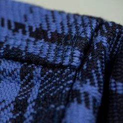 Samurai Jeans SIN21-01-OVS Rope Dyed Indigo Heavy Flannel Shirt Purple 66 Samurai Jeans SIN21-01-OVS Rope Dyed Indigo Heavy Flannel Shirt Purple