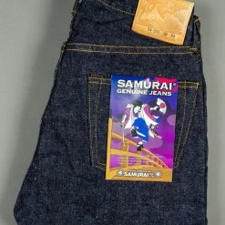 Samurai Jeans S0255XX "Ushiwaka" Model 15oz Slim Tapered Jeans 41 Samurai Jeans S0255XX