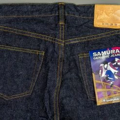 Samurai Jeans S0255XX "Ushiwaka" Model 15oz Slim Tapered Jeans 46 Samurai Jeans S0255XX