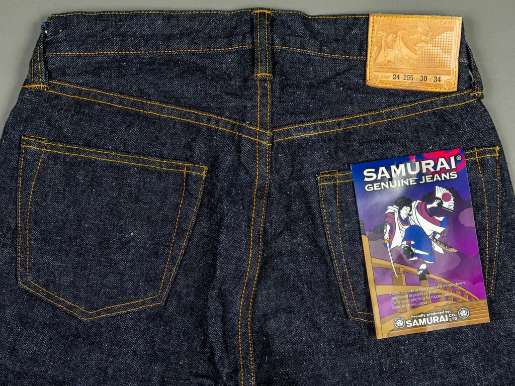 Samurai Jeans S0255XX "Ushiwaka" Model 15oz Slim Tapered Jeans 17 Samurai Jeans S0255XX "Ushiwaka" Model 15oz Slim Tapered Jeans