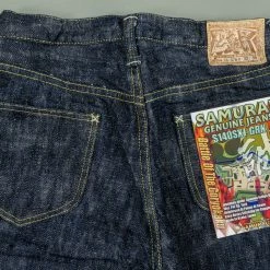 Samurai Jeans S140SXJ-GRK "Shinsengumi Goryokaku" 18oz Relax Tapered Jeans 49 Samurai Jeans S140SXJ-GRK