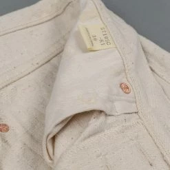 Samurai Jeans S710SC-KI Japanese Cotton Ecru 18oz Slim Straight Jeans