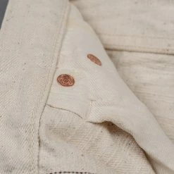 Samurai Jeans S710SC-KI Japanese Cotton Ecru 18oz Slim Straight Jeans