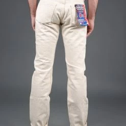 Samurai Jeans S710SC-KI Japanese Cotton Ecru 18oz Slim Straight Jeans