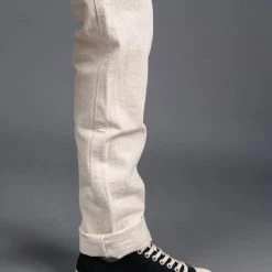 Samurai Jeans S710SC-KI Japanese Cotton Ecru 18oz Slim Straight Jeans