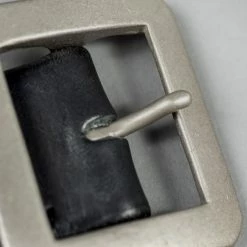 Samurai Jeans A101-01 Tochigi Leather Belt Black