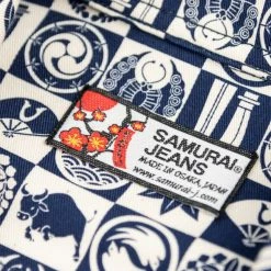 Samurai Jeans SSA22-UW Ushiwaka Kamon Shirt NEW ARRIVALS 47 Samurai Jeans SSA22-UW Ushiwaka Kamon Shirt NEW ARRIVALS