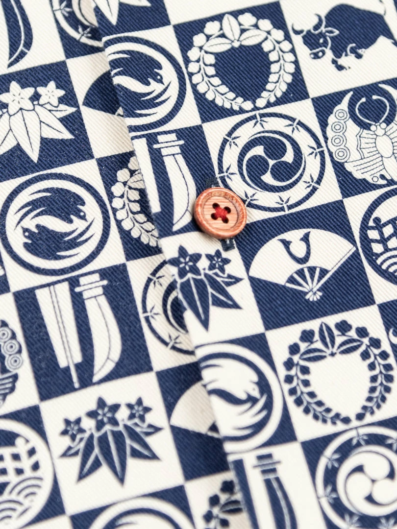 Samurai Jeans SSA22-UW Ushiwaka Kamon Shirt NEW ARRIVALS 17 Samurai Jeans SSA22-UW Ushiwaka Kamon Shirt NEW ARRIVALS