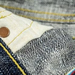 Samurai Jeans S140SXJ-GRK "Shinsengumi Goryokaku" 18oz Relax Tapered Jeans 64 Samurai Jeans S140SXJ-GRK