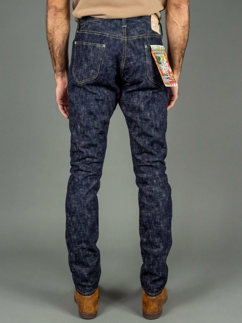 Samurai Jeans S140SXJ-GRK "Shinsengumi Goryokaku" 18oz Relax Tapered Jeans 5 Samurai Jeans S140SXJ-GRK "Shinsengumi Goryokaku" 18oz Relax Tapered Jeans