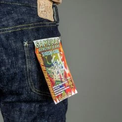 Samurai Jeans S140SXJ-GRK "Shinsengumi Goryokaku" 18oz Relax Tapered Jeans 43 Samurai Jeans S140SXJ-GRK
