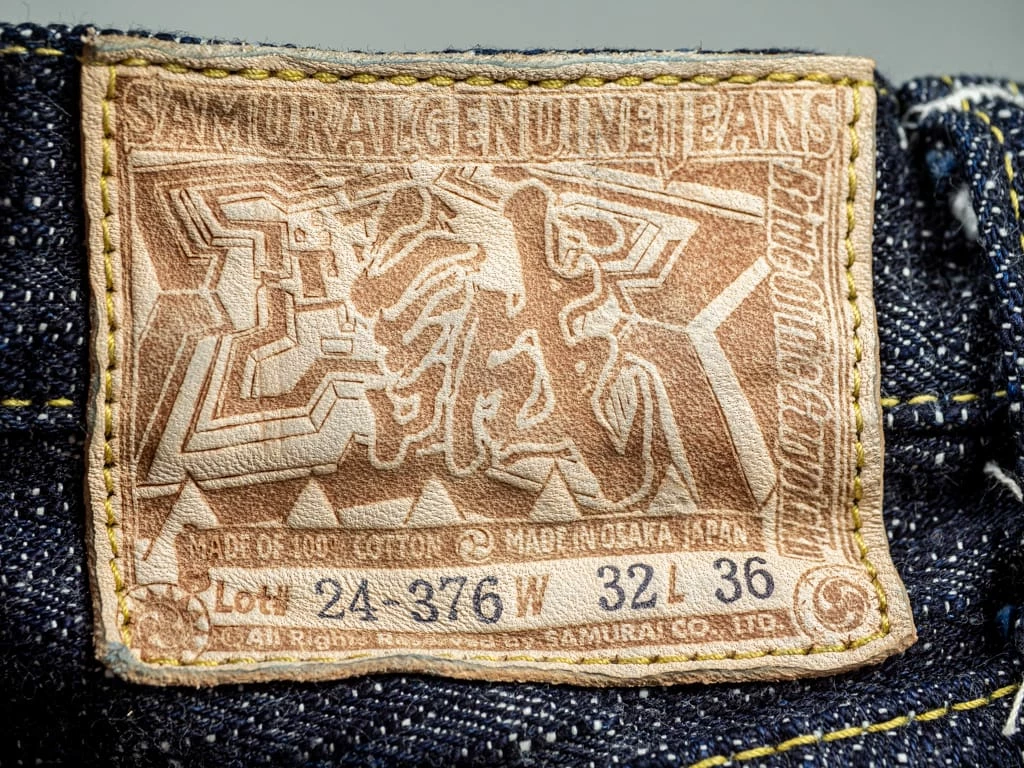 Samurai Jeans S140SXJ-GRK "Shinsengumi Goryokaku" 18oz Relax Tapered Jeans 19 Samurai Jeans S140SXJ-GRK "Shinsengumi Goryokaku" 18oz Relax Tapered Jeans