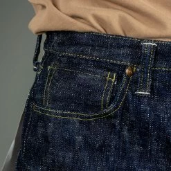 Samurai Jeans S140SXJ-GRK "Shinsengumi Goryokaku" 18oz Relax Tapered Jeans 44 Samurai Jeans S140SXJ-GRK