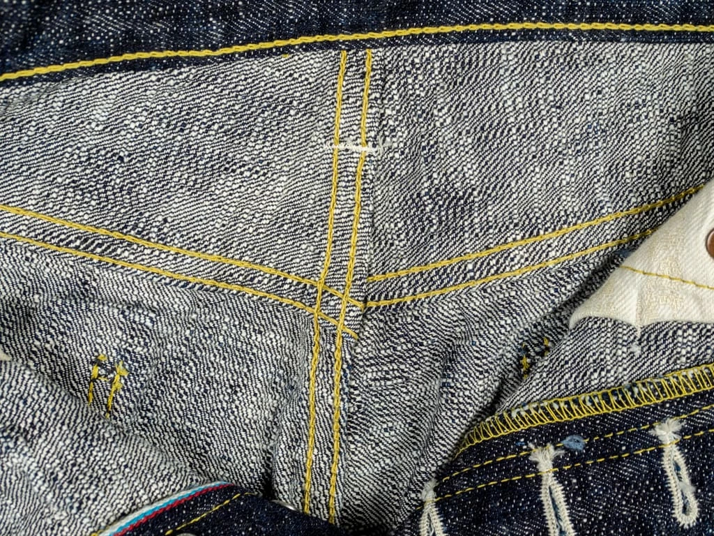 Samurai Jeans S140SXJ-GRK "Shinsengumi Goryokaku" 18oz Relax Tapered Jeans 33 Samurai Jeans S140SXJ-GRK "Shinsengumi Goryokaku" 18oz Relax Tapered Jeans