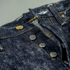 Samurai Jeans S140SXJ-GRK "Shinsengumi Goryokaku" 18oz Relax Tapered Jeans 54 Samurai Jeans S140SXJ-GRK