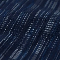 NEW ARRIVALS Samurai Jeans SOS22-S03 Natural Indigo Ichimatsu Shirt Shima