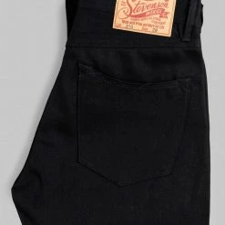 Stevenson Overall Co. Big Sur 210 12oz Slim Tapered Jeans Solid Black