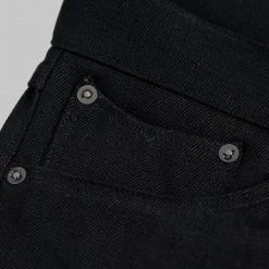 Stevenson Overall Co. Big Sur 210 12oz Slim Tapered Jeans Solid Black