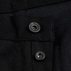 Stevenson Overall Co. Big Sur 210 12oz Slim Tapered Jeans Solid Black