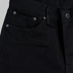 Stevenson Overall Co. Big Sur 210 12oz Slim Tapered Jeans Solid Black