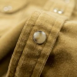 Stevenson Overall Co. Cody Shirt Beige Corduroy 57 Stevenson Overall Co. Cody Shirt Beige Corduroy