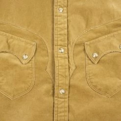 Stevenson Overall Co. Cody Shirt Beige Corduroy 43 Stevenson Overall Co. Cody Shirt Beige Corduroy