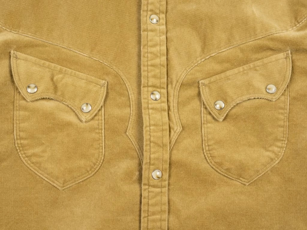 Stevenson Overall Co. Cody Shirt Beige Corduroy 14 Stevenson Overall Co. Cody Shirt Beige Corduroy