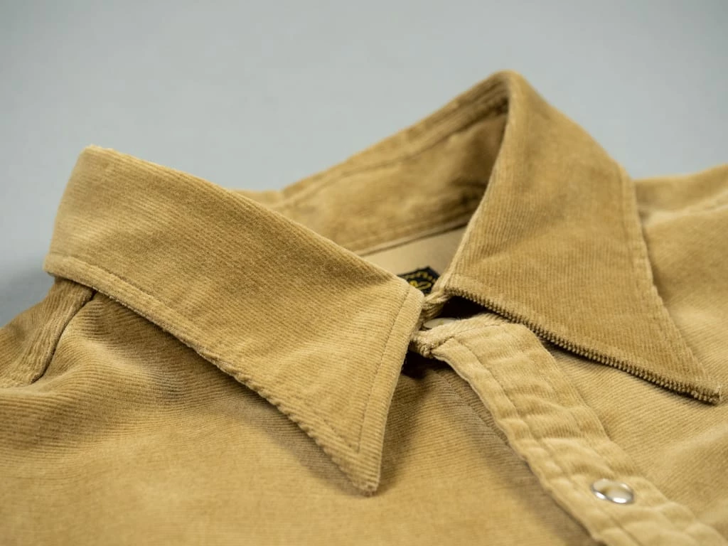Stevenson Overall Co. Cody Shirt Beige Corduroy 13 Stevenson Overall Co. Cody Shirt Beige Corduroy