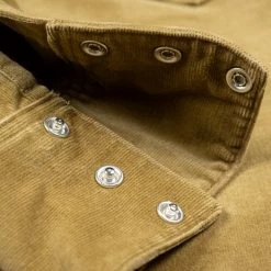 Stevenson Overall Co. Cody Shirt Beige Corduroy 56 Stevenson Overall Co. Cody Shirt Beige Corduroy